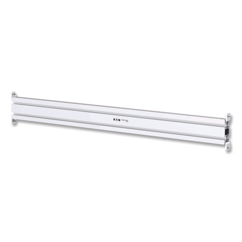 Slat Rail For Slat Wall System For 32" Tvs, 3.39w X 1.8d X 41h, Silver, Supports 33 Lb