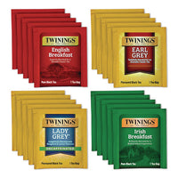 Black Tea Variety Pack, Assorted Flavors, 20/box