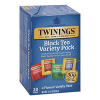 Black Tea Variety Pack, Assorted Flavors, 20/box