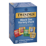 Black Tea Variety Pack, Assorted Flavors, 20/box