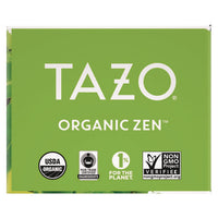 Tea Bags, Organic Zen, 16/box, 6 Boxes/carton