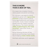 Tea Bags, Organic Zen, 16/box, 6 Boxes/carton