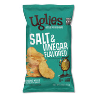 Kettle Potato Chips, Salt And Vinegar, 2 Oz Bags, 24/carton