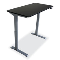 Electric Height Adjustable Standing Desk, 48 X 23.6 X 28.7 To 48.4, Black, Ships In 1-3 Business Days