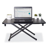 Height Adjustable Laptop Standing Desk, 28.8 X 18.5 X 2.6 To 16, Black, Ships In 1-3 Business Days