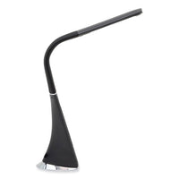 Lrd Task Lamp With Digital Display, Gooseneck, 16" High, Black, Ships In 4-6 Business Days