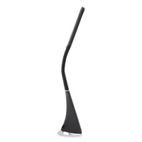 Lrd Task Lamp With Digital Display, Gooseneck, 16" High, Black, Ships In 4-6 Business Days