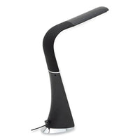Lrd Task Lamp With Digital Display, Gooseneck, 16" High, Black, Ships In 4-6 Business Days
