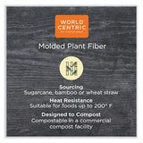 Fiber Hinged Containers, Burger Box, 6.5 X 6 X 3.2, Natural, Paper, 500/carton