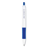 Sarasa Dry X1+ Retractable Gel Pen, Medium 0.7 Mm, Blue Ink, White Barrel, 12/pack