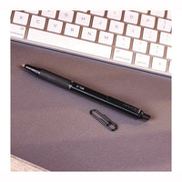 G-750 Gel Pen, Retractable, Medium 0.7 Mm, Black; Blue Ink, Black Barrel, 2/pack