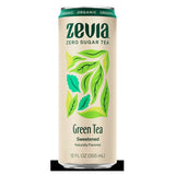Zero Sugar Naturally Sweetened Green Tea, Green, 12 Oz Can, 12/carton