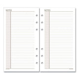 Lined Notes Pages, 8.5 X 5.5, White, 30-pack