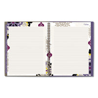 Vienna Weekly-monthly Appointment Book, 11 X 8.5, Purple, 2021