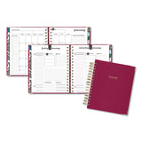Harmony Daily Hardcover Planner, 8.75 X 7, Berry, 2021