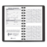 Weekly Planner, 4.5 X 2.5, Black, 2021