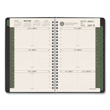 Recycled Weekly-monthly Appointment Book, 8.5 X 5.5, Black, 2021