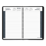 Daily Appointment Book With 30-minute Appointments, 8 X 5, White, 2021