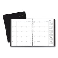 Monthly Planner, 11 X 9, Black, 2021-2022