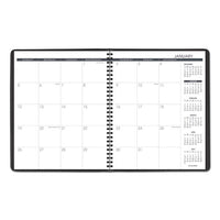 Monthly Planner, 11 X 9, Black, 2021-2022