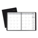 Monthly Planner, 11 X 9, Navy, 2021-2022