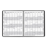 Monthly Planner, 11 X 9, Navy, 2021-2022