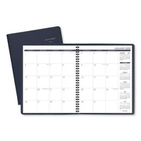 Monthly Planner, 11 X 9, Navy, 2021-2022