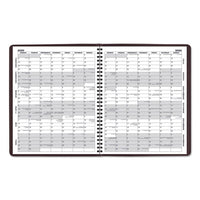 Monthly Planner, 11 X 9, Winestone, 2021-2022