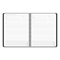 Contemporary Lite Weekly-monthly Planner, 8.75 X 7, Black, 2022