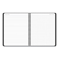 Contemporary Lite Weekly-monthly Planner, 8.75 X 7, Black, 2022