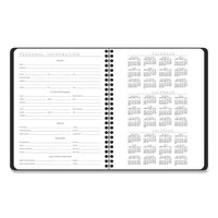 Contemporary Lite Weekly-monthly Planner, 8.75 X 7, Black, 2022