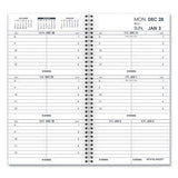 Weekly Appointment Book Refill Hourly Ruled, 6.25 X 3.25, 2021