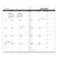 Pocket Size Monthly Planner Refill, 6 X 3.5, White, 2021-2022