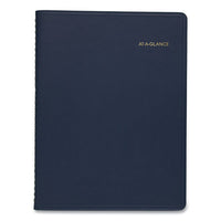 Weekly Appointment Book, 11 X 8.25, Navy, 2021-2022