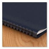 Weekly Appointment Book, 11 X 8.25, Navy, 2021-2022