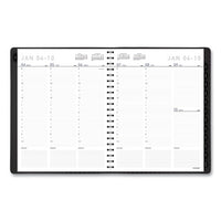 Contemporary Weekly-monthly Planner, Column, 11 X 8.25, Graphite Cover, 2021