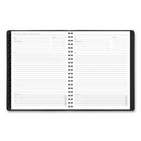 Contemporary Weekly-monthly Planner, Column, 11 X 8.25, Graphite Cover, 2021