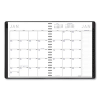 Contemporary Weekly-monthly Planner, Column, 11 X 8.25, Graphite Cover, 2021