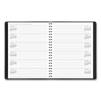 Contemporary Weekly-monthly Planner, Column, 11 X 8.25, Graphite Cover, 2021