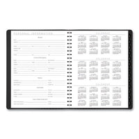 Contemporary Weekly-monthly Planner, Column, 11 X 8.25, Graphite Cover, 2021
