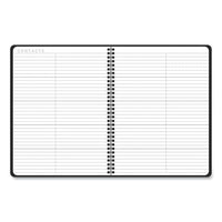 Contemporary Lite Weekly-monthly Planner, 11 X 8.25, Black, 2022