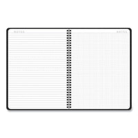 Contemporary Lite Weekly-monthly Planner, 11 X 8.25, Black, 2022