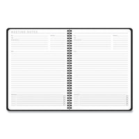 Contemporary Lite Weekly-monthly Planner, 11 X 8.25, Black, 2022