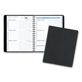 The Action Planner Weekly Appointment Book, 11 X 8, Black, 2021