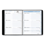 The Action Planner Weekly Appointment Book, 11 X 8, Black, 2021