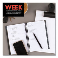 Elevation Academic Weekly-monthly Planner, 8.5 X 5.5, Black, 2020-2021