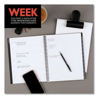 Elevation Academic Weekly-monthly Planner, 11 X 8.5, Black, 2020-2021