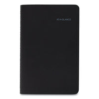 Quicknotes Weekly-monthly Appointment Book, 8.5 X 5.5, Black, 2021