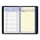 Quicknotes Weekly-monthly Appointment Book, 8.5 X 5.5, Black, 2021