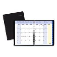 Quicknotes Monthly Planner, 8.75 X 7, Black, 2021